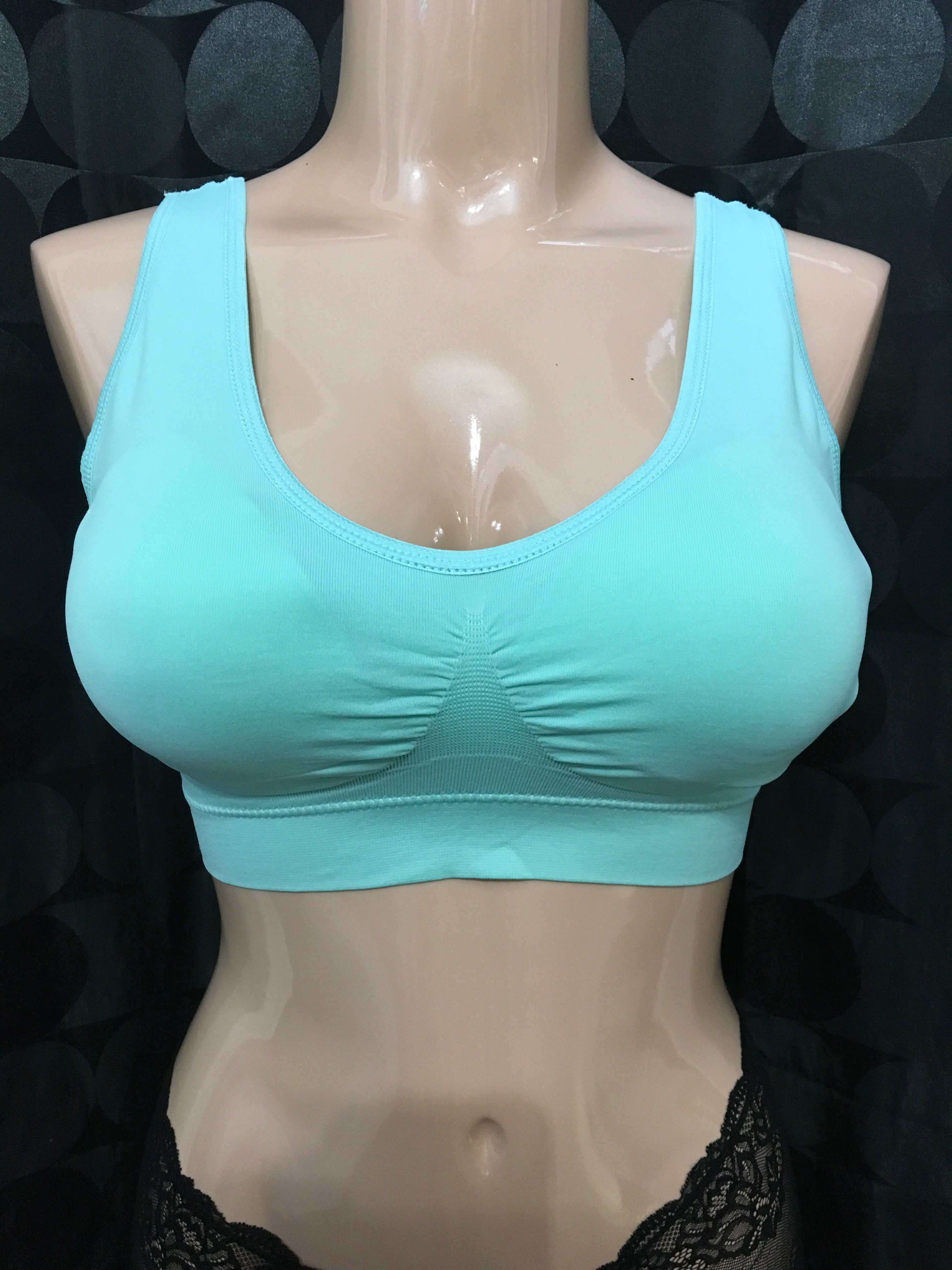 Coobie 268447 Women's Light Nude Seamless Stretch Comfort Bra Size S