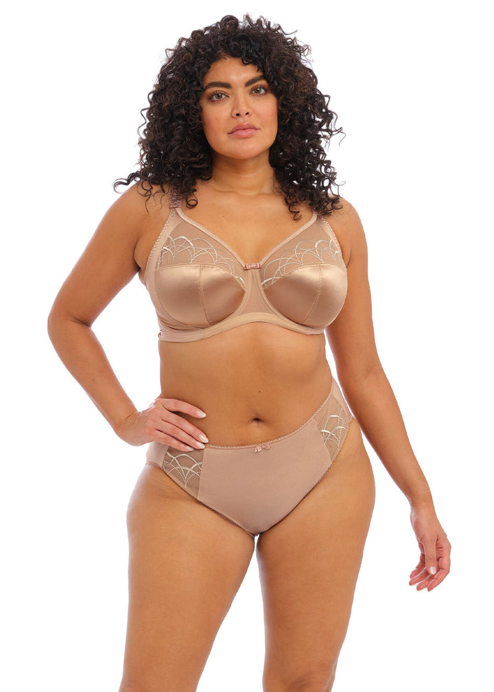 Elomi Cate Banded Underwire Bra - Hazel - Size K 36