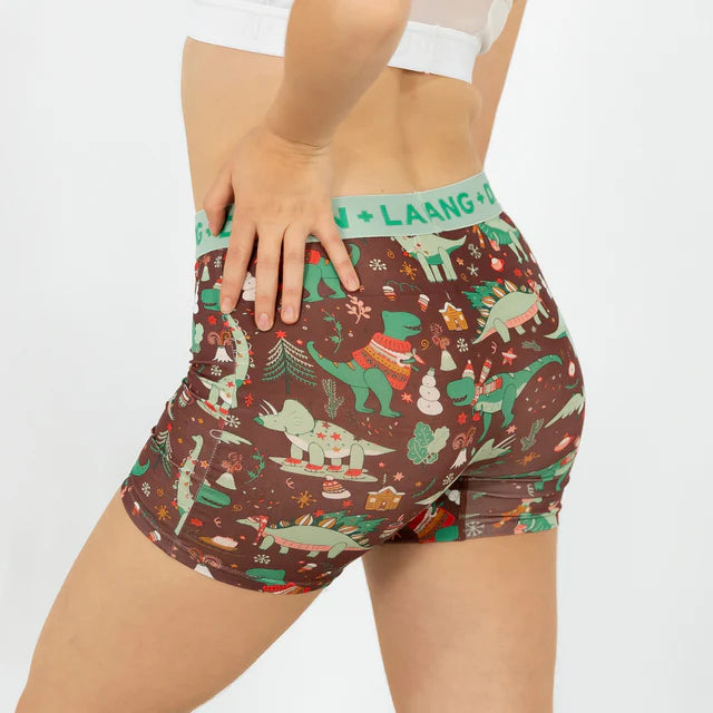 Bria Boxer Brief - Chilly Dinos