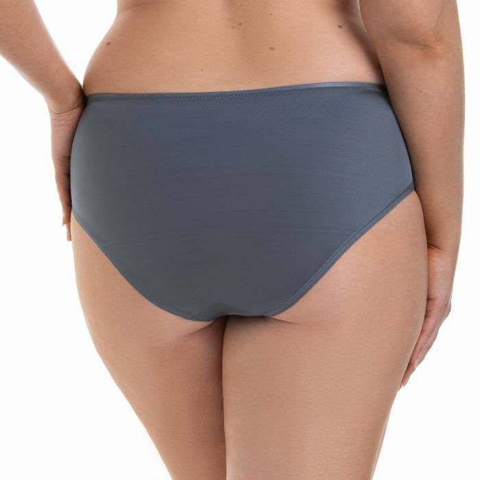 Colette High Waist Briefs  - Sky Grey