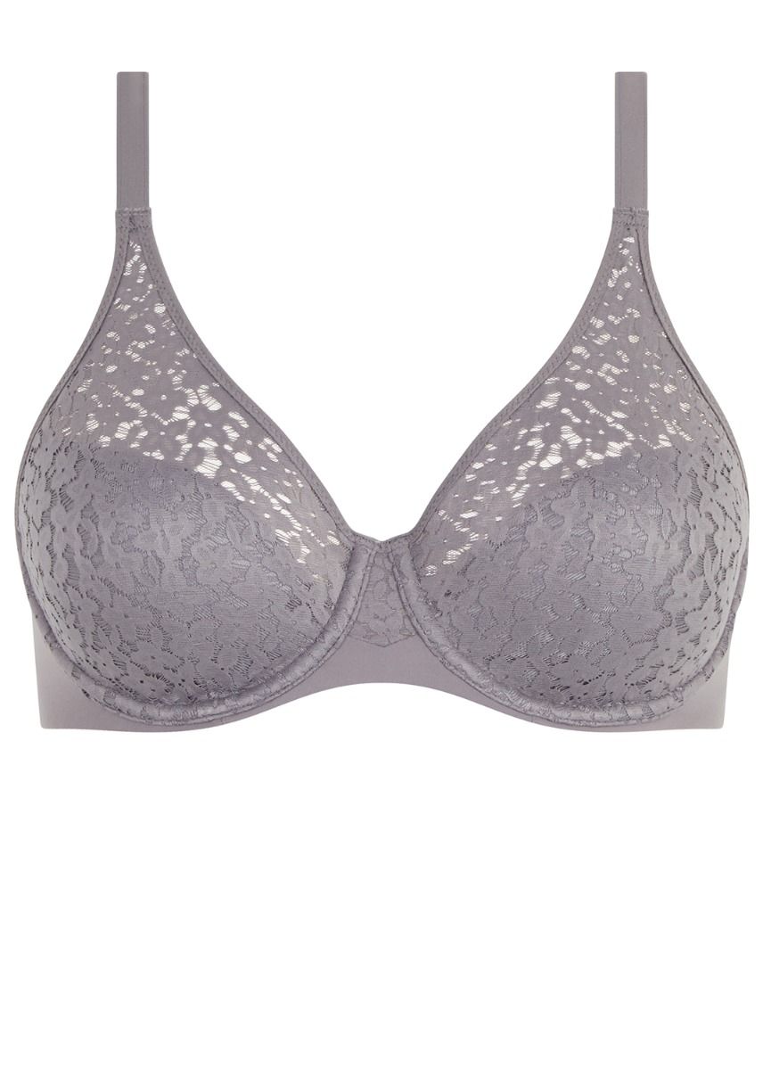 Chantelle Norah Molded Underwire Bra - Purple Grey