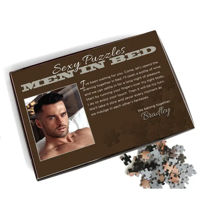 Sexy Men in Bed Puzzle - Bradley