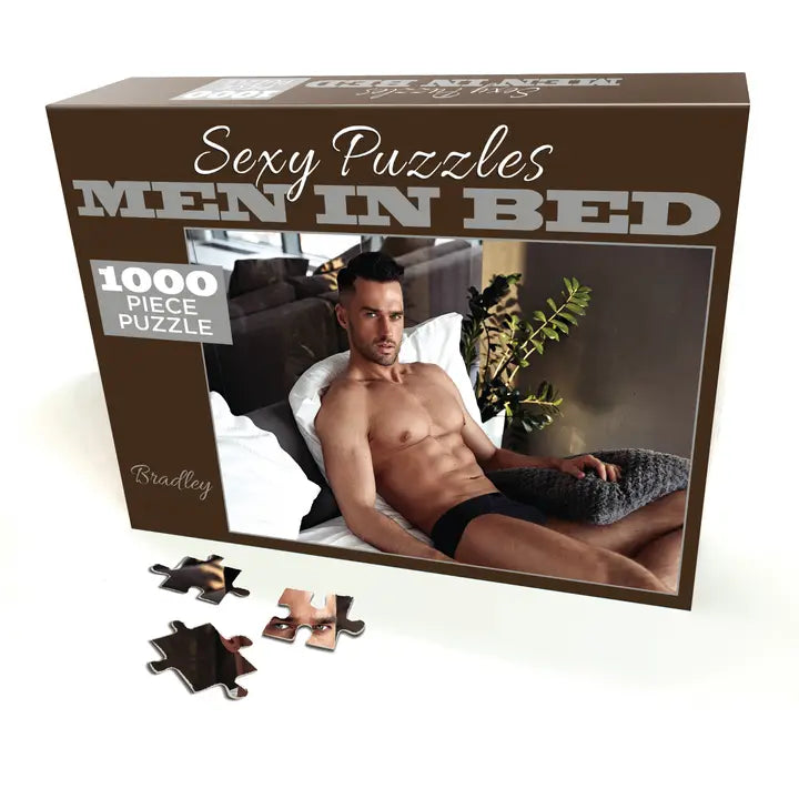 Sexy Men in Bed Puzzle - Bradley