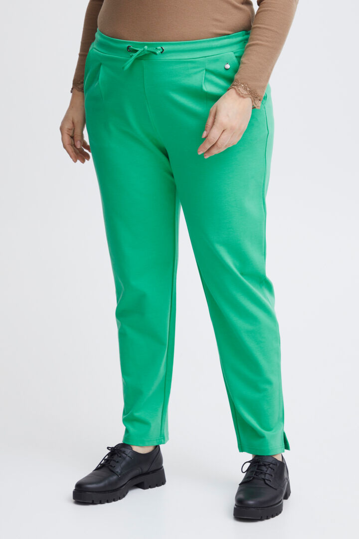 Green Stretch Pants