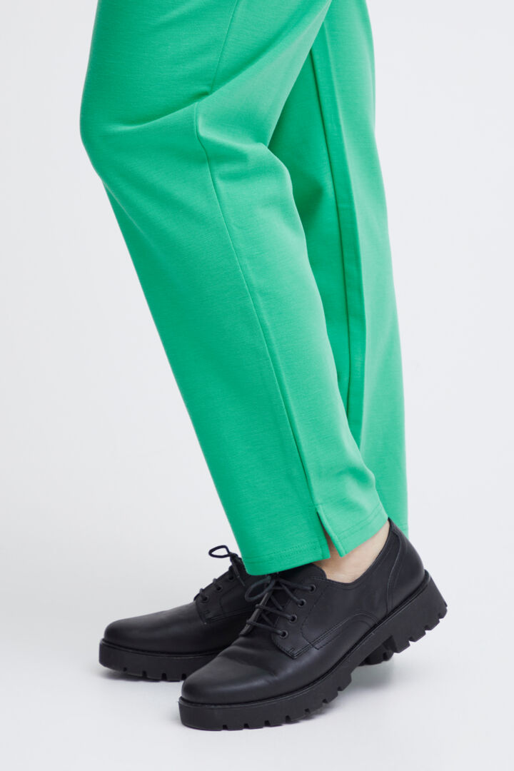 Green Stretch Pants