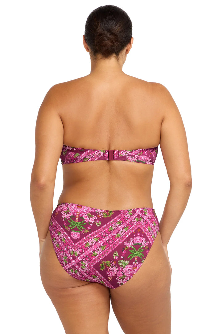 Shambala Monet Reversible Mid Rise Swim Bottom