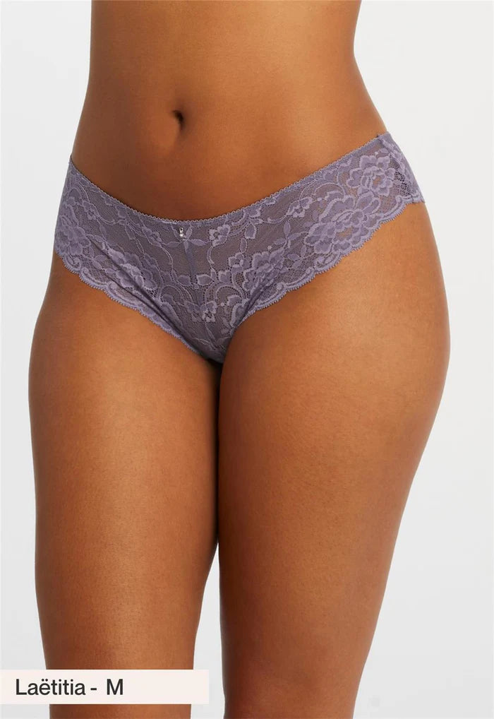 Montelle Lace Brazillian - Purple Cloud