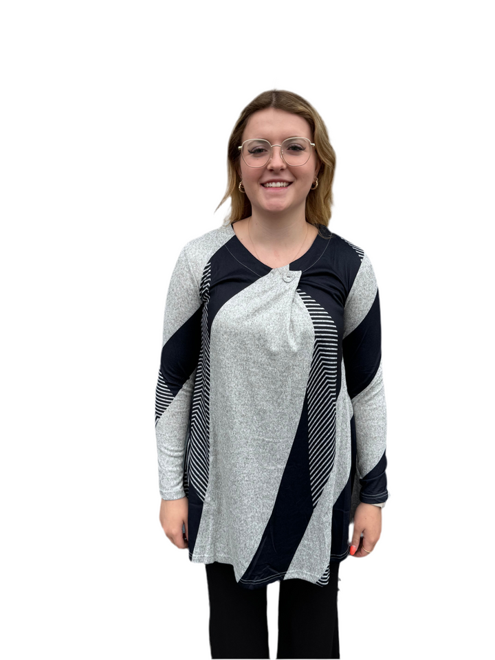 A-Line Long Sleeve Lauren Tunic