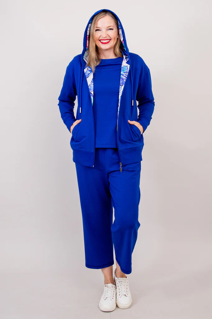 Sky Bamboo & Cotton Cobalt Hoodie