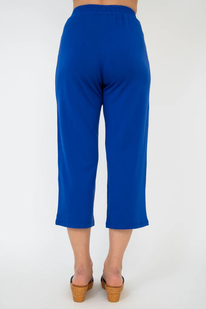 Sky Bamboo & Cotton Cobalt Pants