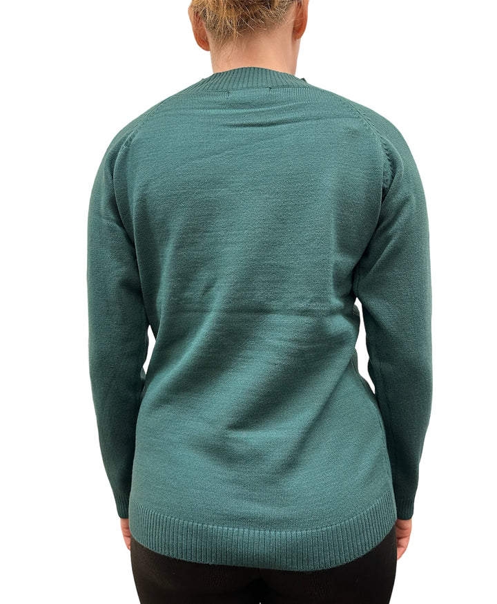 Not So Basic Sweater - Teal