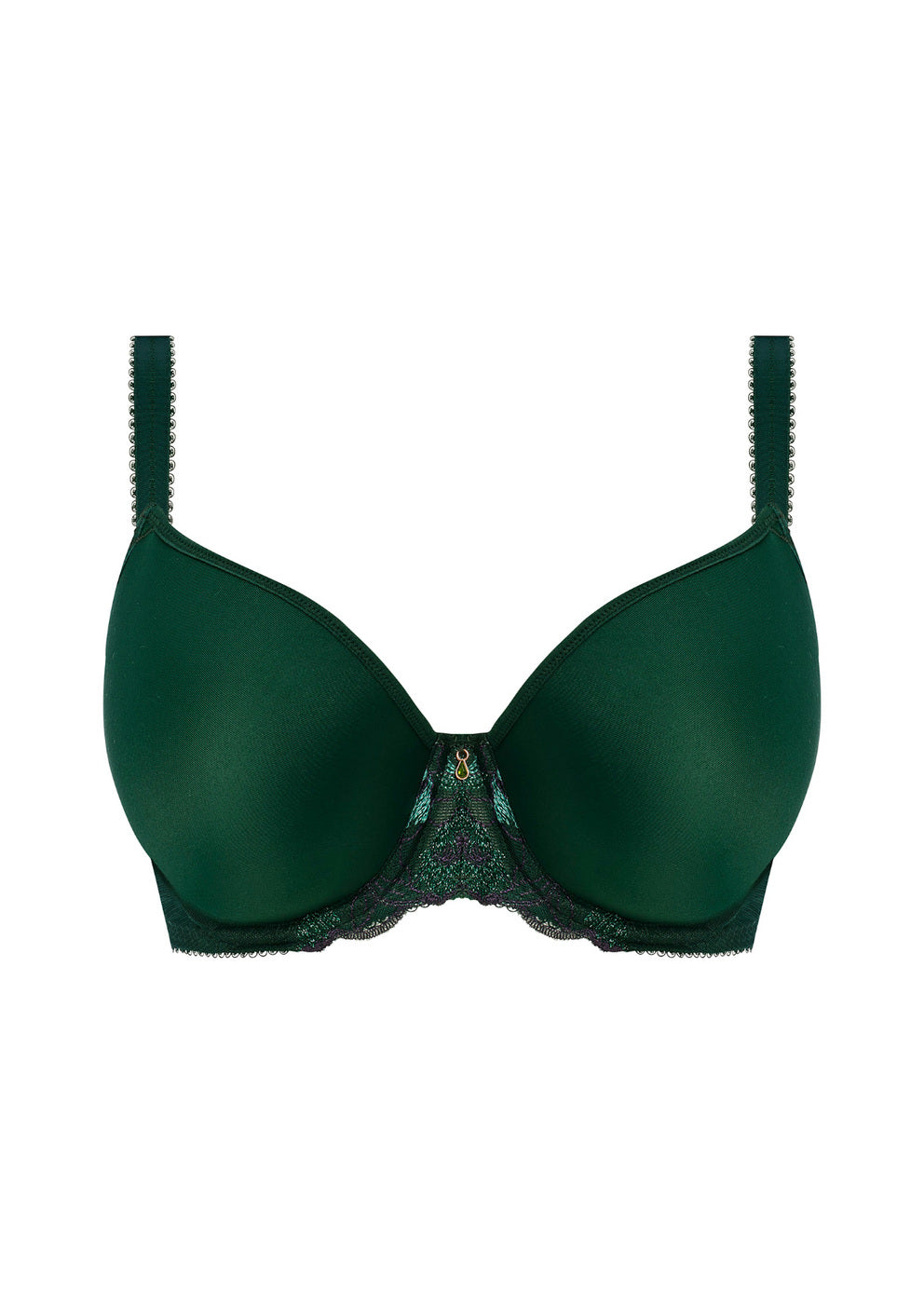 Freya Loveland Moulded Plunge T-Shirt Bra - Deep Emerald