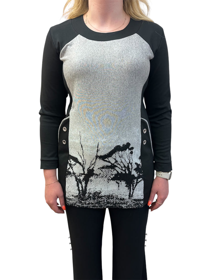 Vitesi Long Sleeve Tree Tunic