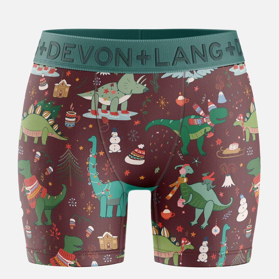 Bria Boxer Brief - Chilly Dinos