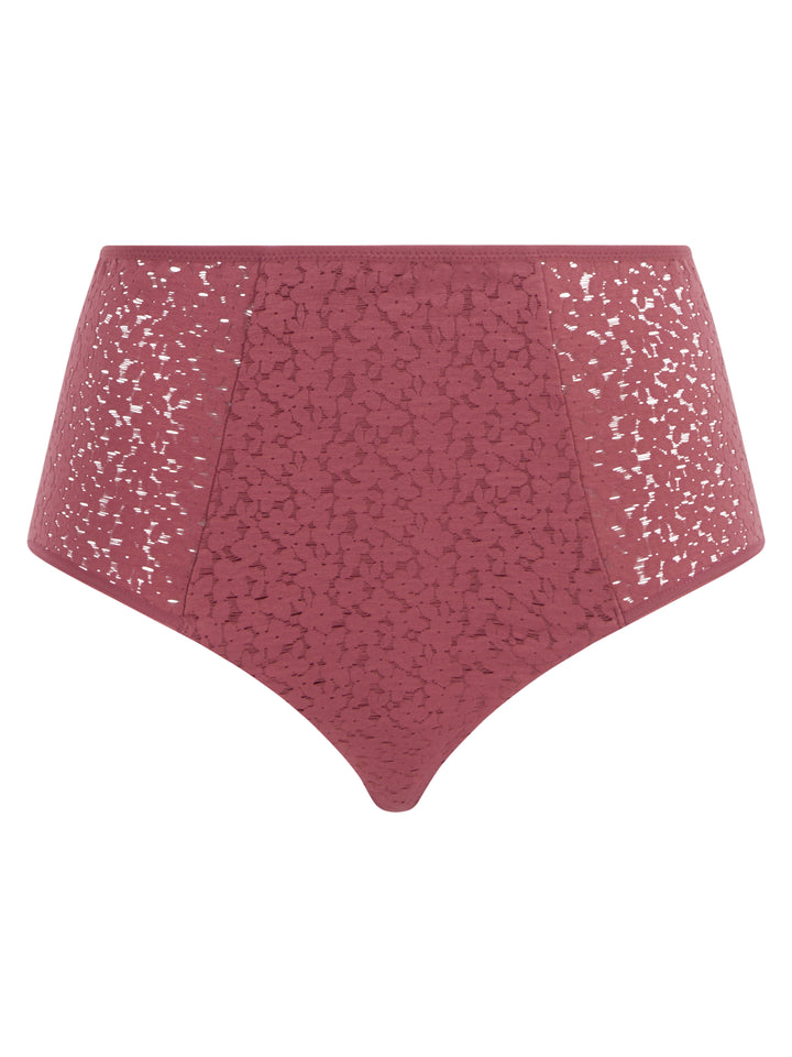 Norah High Waist Brief - Sepia