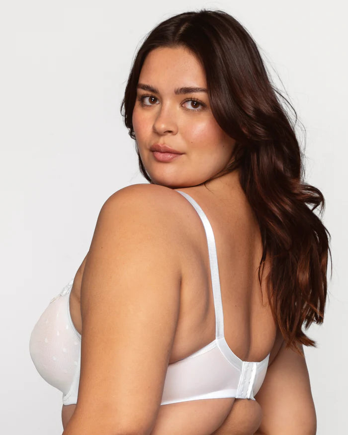 Sheer Whisper Full Coverage Unlined Underwire Bra