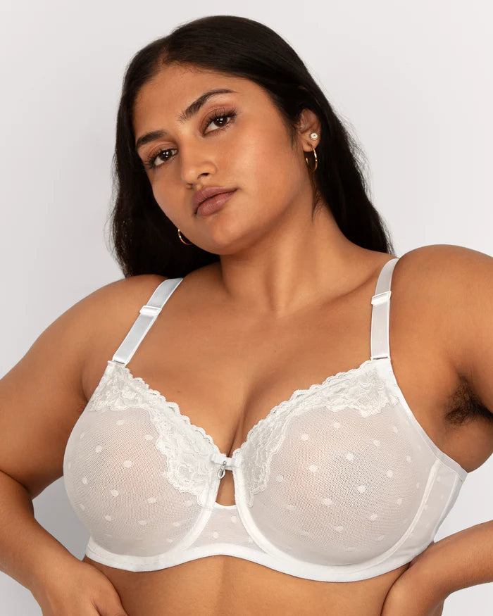 Sheer Whisper Full Coverage Unlined Underwire Bra