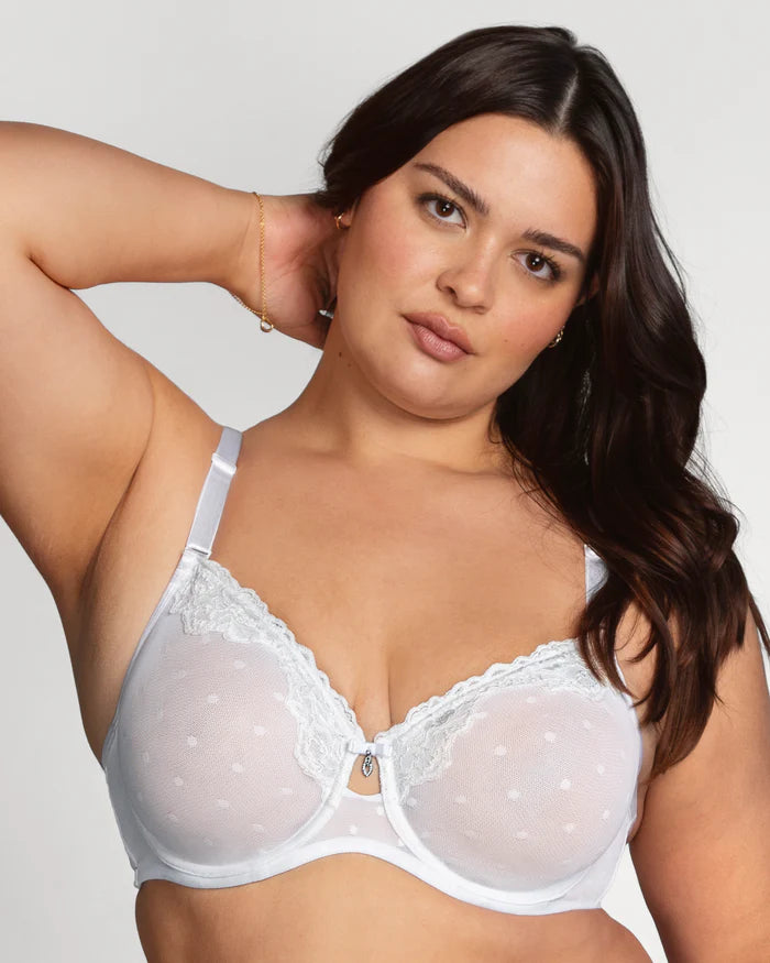 Sheer Whisper Full Coverage Unlined Underwire Bra