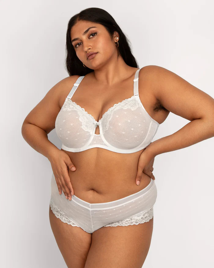 Sheer Whisper Full Coverage Unlined Underwire Bra