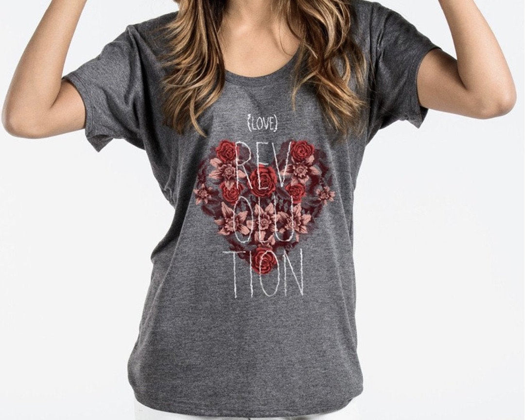 Love Revolution Raglan T-Shirt