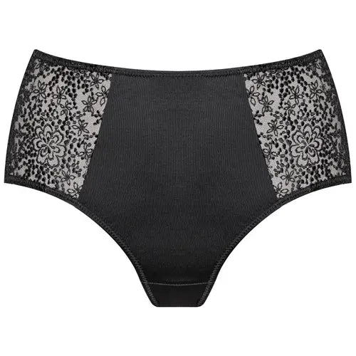 Corin Gisele Laser Cut Brief - Black