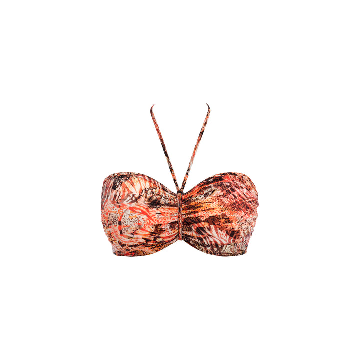 Freya Desert Cat Underwire Bandeau Bikini Top