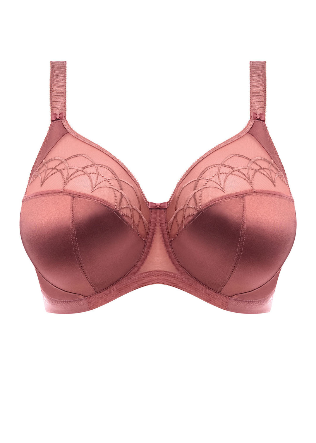 Elomi Cate Banded Underwire Bra - Rosewood