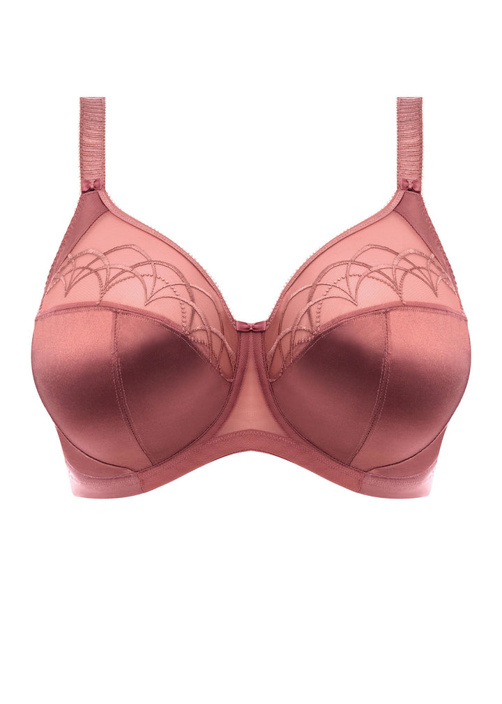 Elomi Cate Banded Underwire Bra - Rosewood