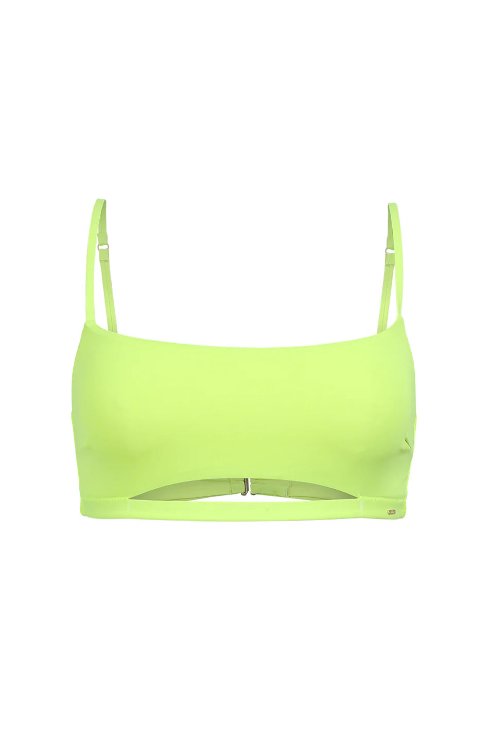 Recycled Cut-Out Bikini Top - Size Medium