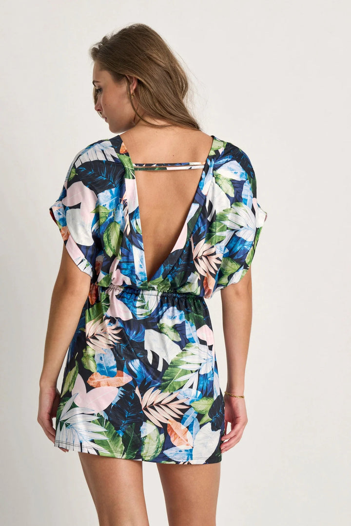 Black Rainforest Cover-Up Tunic