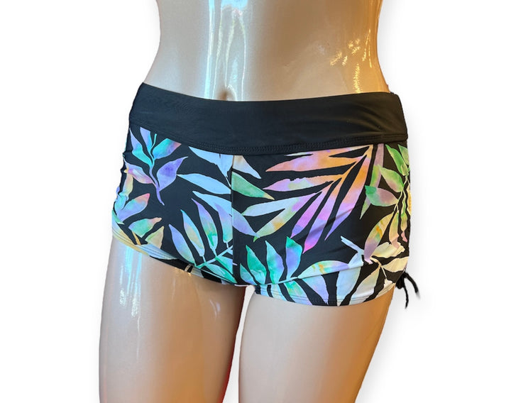 Side Tie Swim Short Bottom