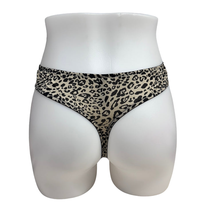 Un:usual Leopard Print Thong - Size 2 X