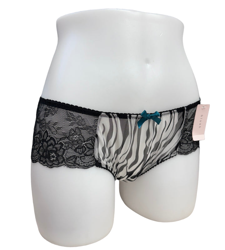 Blush Night Play Hipster Brief - Size Large