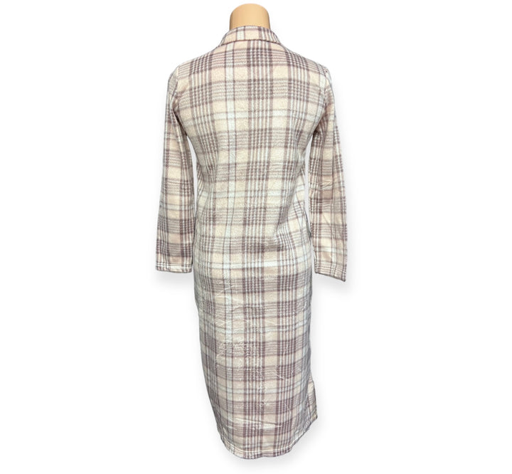 Minky Plaid Zip Lounger