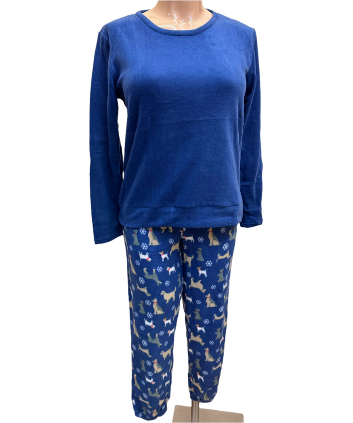 Legacy Top & Jogger Set - Dogs & Snowflakes