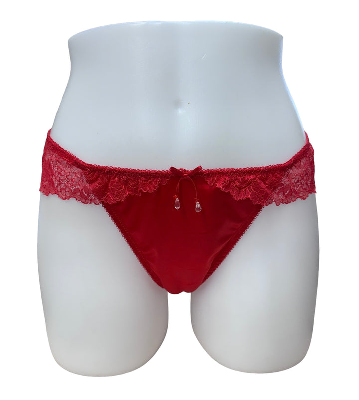 Lollipop High Leg Thong - Size Large