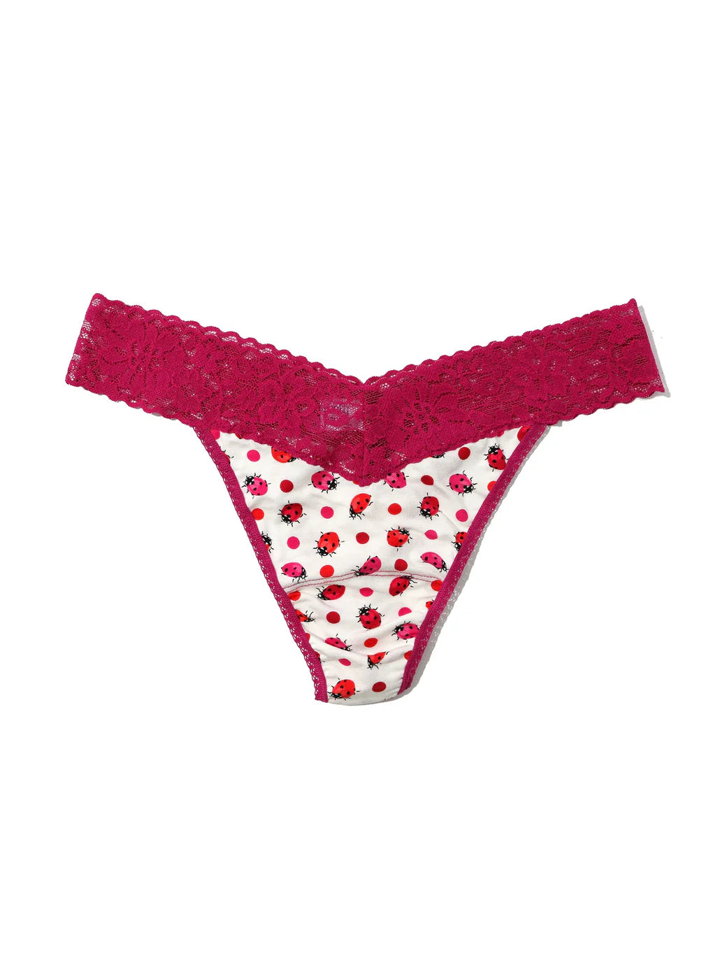 Hanky Panky Printed Dream Ease Thong - Do or Dot