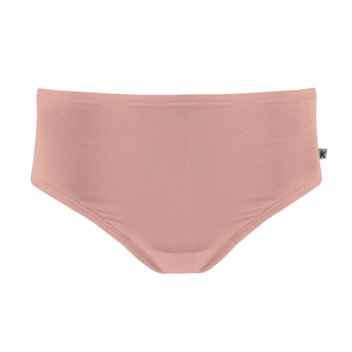 Kickee Solid Classic Brief  - Blush