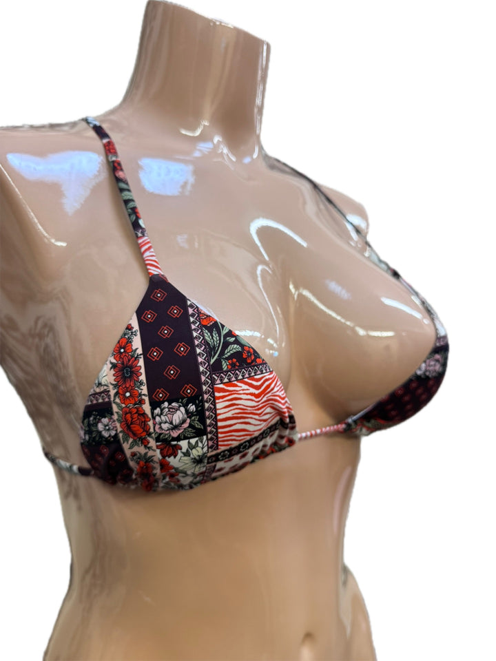 Villa Escape Triangle Swim Top - Size Small