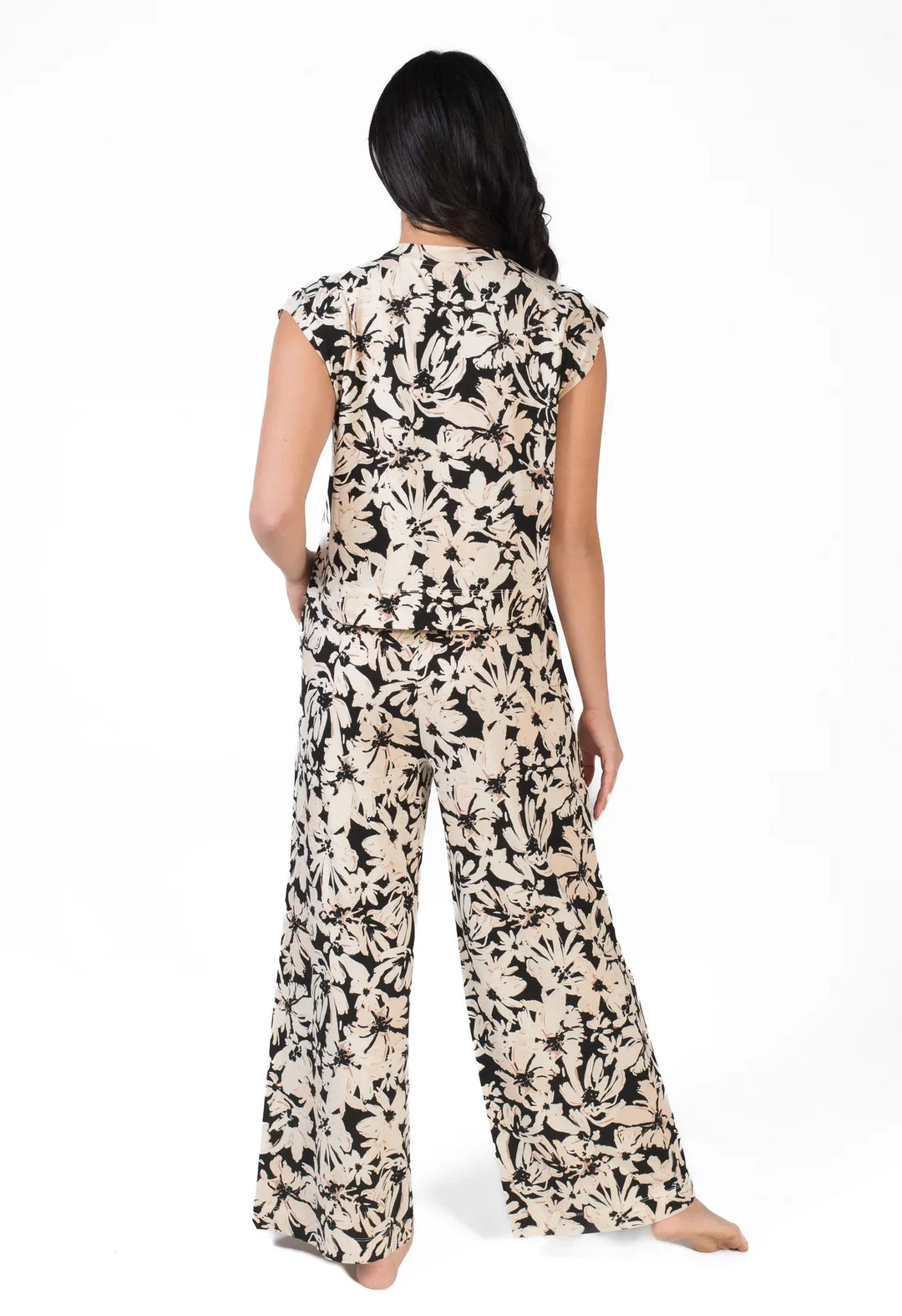 Mock Neck Top and Highway Pant Set