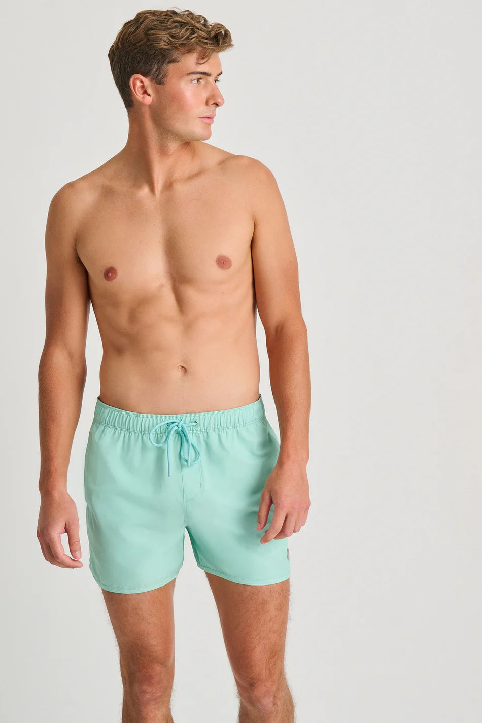 Recycled Retro Swim Trunks