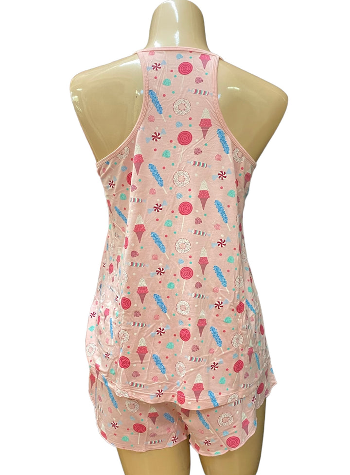 Print Swing Tank & Tulip Shorts Set