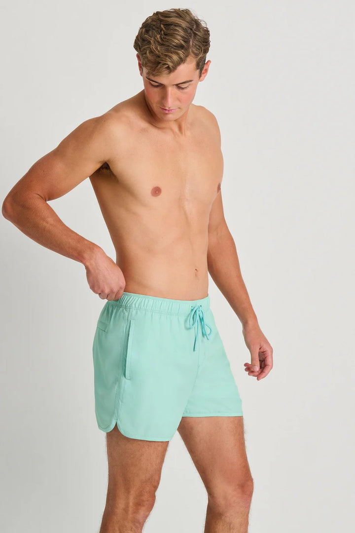 Recycled Retro Swim Trunks