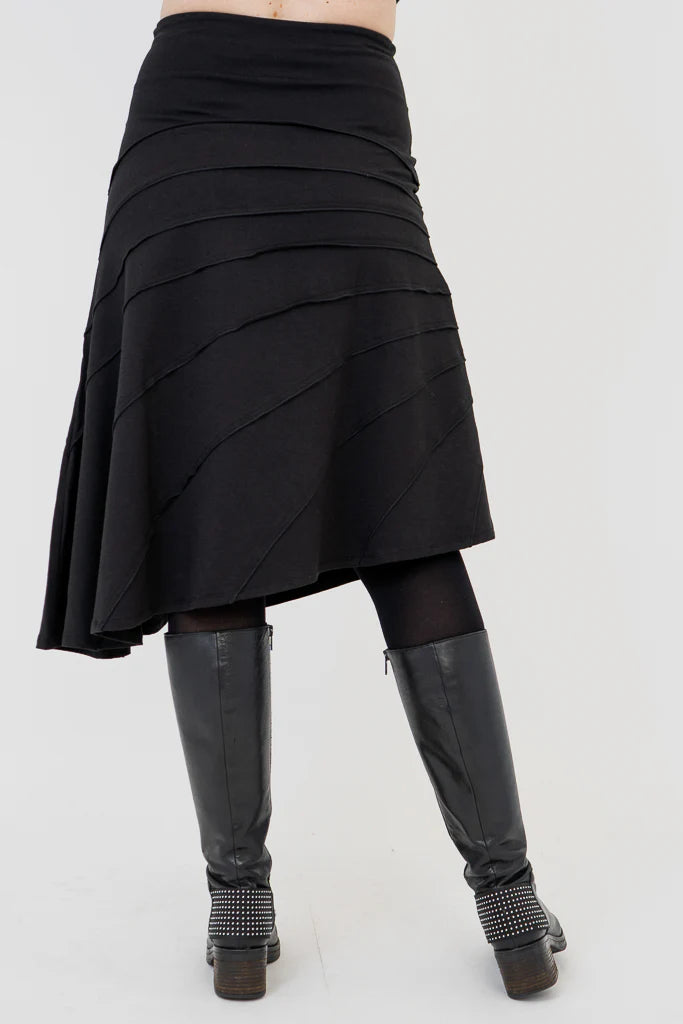 🇨🇦 Beverly Bamboo Skirt - Black