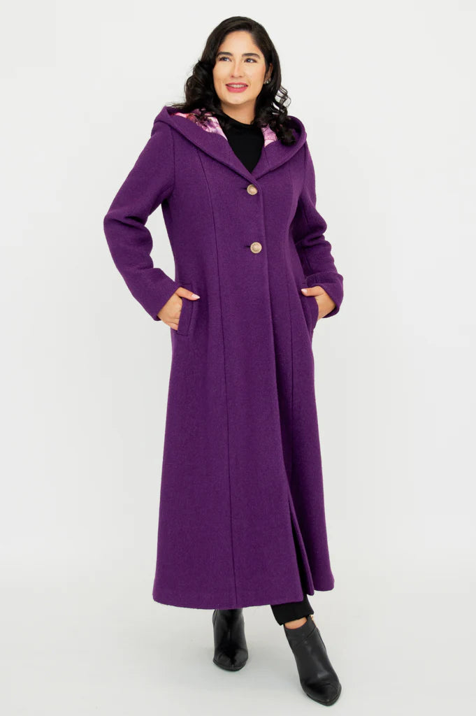 Catherine Boiled Wool Coat