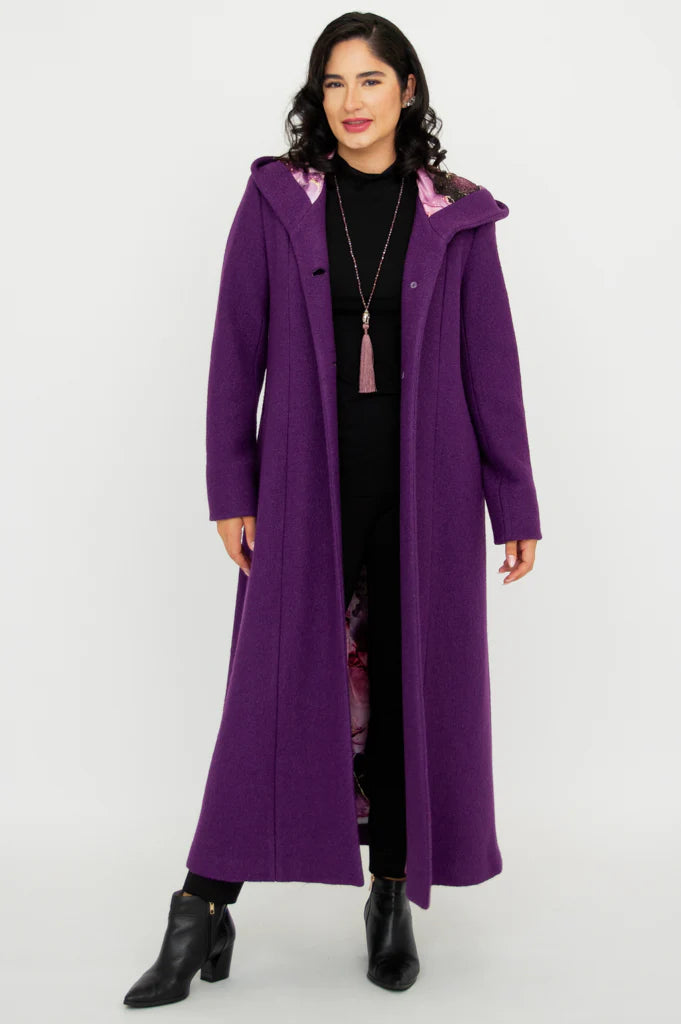 Catherine Boiled Wool Coat