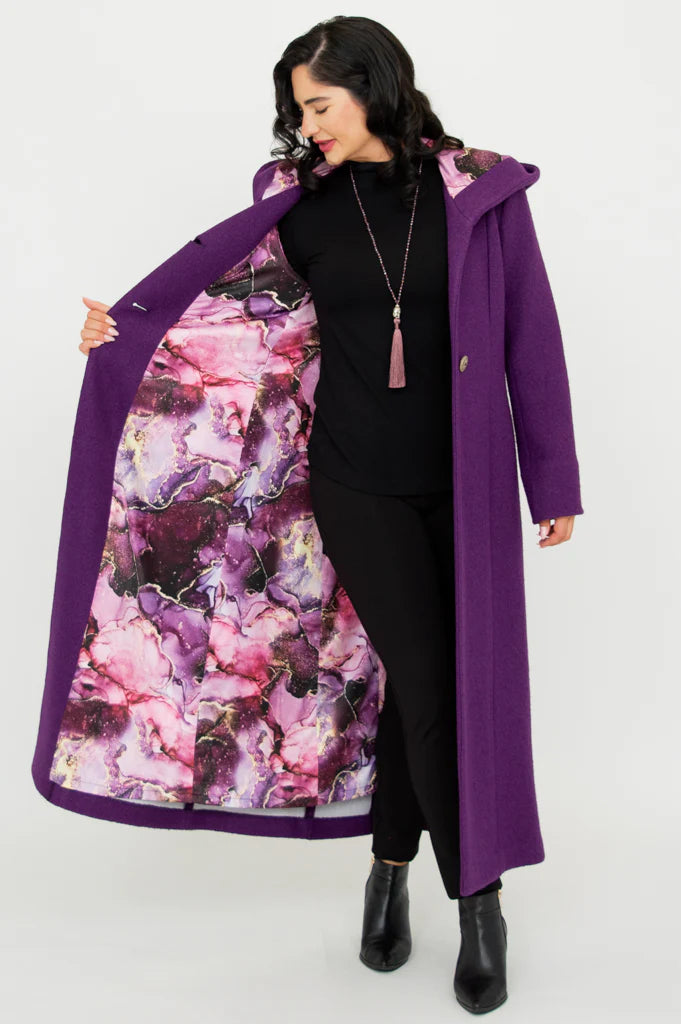 Catherine Boiled Wool Coat