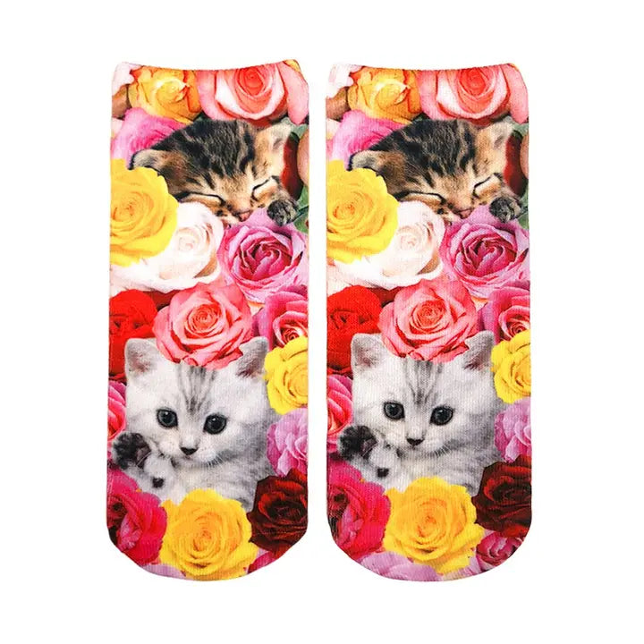 Living Royal Graphic Ankle Socks