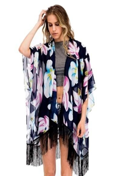 Floral Petal Kimono