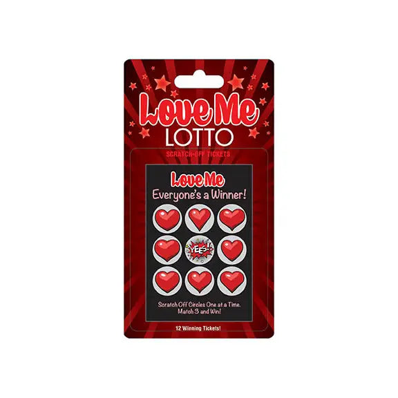 Love Me Lotto - Scratch Off Lotto Game For Lovers